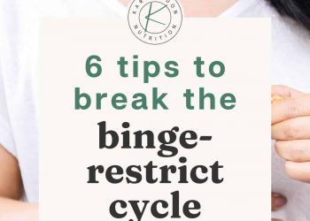 5 Tipps, um den Teufelskreis der Essattacken und der Einschränkung zu durchbrechen