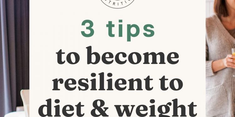 3 Tipps, um widerstandsfähiger gegenüber Diät- und Gewichtsgesprächen zu werden