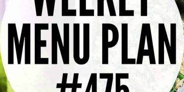 Wöchentlicher Menüplan 475 | Diethood