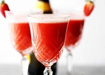 Rossini Cocktail | Diethood