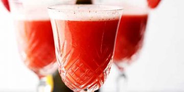 Rossini Cocktail | Diethood