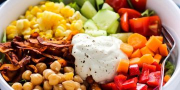 Veganer Cobb-Salat | Ernährungsberaterin Debbie Dishes