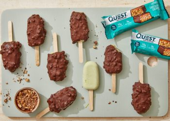 Rezept für Minz-Avocado-Eis am Stiel | Quest Blog