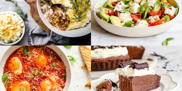 Keto-Schoko-Pavlova aus der Heißluftfritteuse