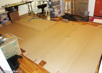 So verschieben Sie Möbel, ohne den Boden zu zerkratzen