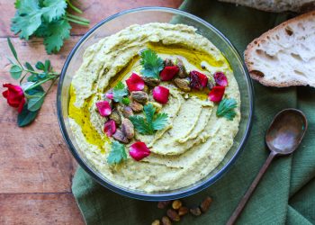 Pistazien-Hummus – Sharon Palmer, die pflanzliche Ernährungsberaterin