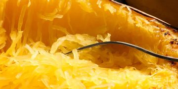 Wie man Spaghettikürbis kocht