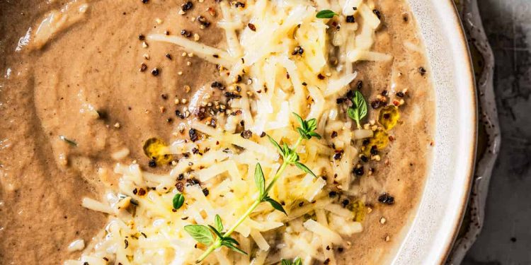 Cremige Pilzsuppe | Diät