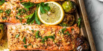 Blechpfanne Lachs | Diät