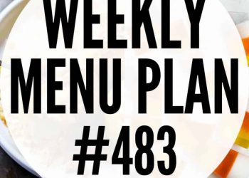 Wöchentlicher Menüplan 483 | Diät