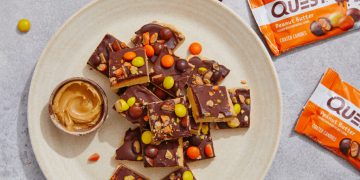 Rezept für Erdnussbutter-Schokoriegel