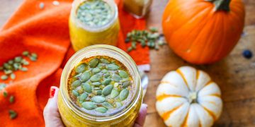 Kürbis-In a single day-Oats – Sharon Palmer, die pflanzenbasierte Ernährungsberaterin