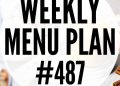 Wöchentlicher Menüplan 487 | Diät