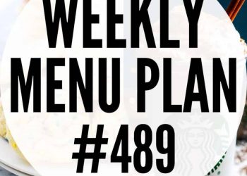 Wöchentlicher Menüplan 489 | Diät