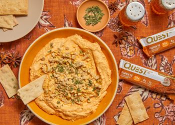 Quest Kürbiskuchen-Feta-Dip