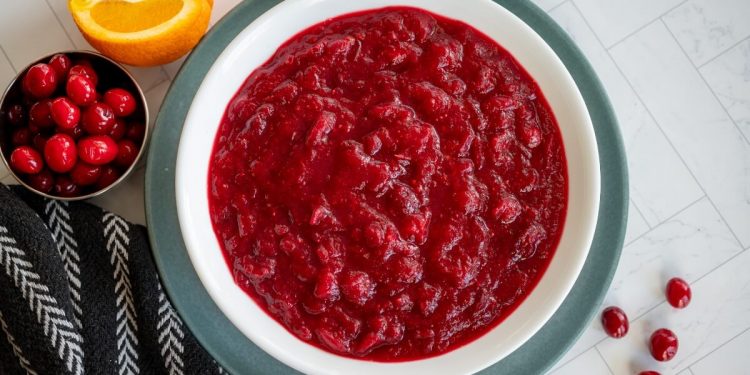 Gesundes Cranberry-Sauce-Rezept