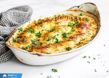 Die besten kohlenhydratarmen überbackenen „Kartoffeln“