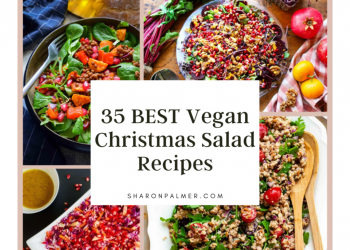 Die 35 BESTEN veganen Weihnachtssalat-Rezepte