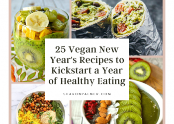 25 vegane Neujahrsrezepte für den Begin in ein Jahr mit gesunder Ernährung