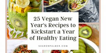 25 vegane Neujahrsrezepte für den Begin in ein Jahr mit gesunder Ernährung