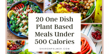 20 pflanzliche Mahlzeiten in einem Gericht mit weniger als 500 Kalorien