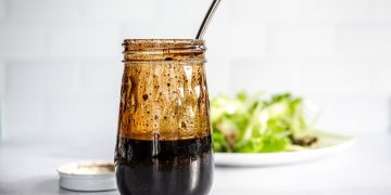 Gesundes Balsamico-French dressing-Rezept