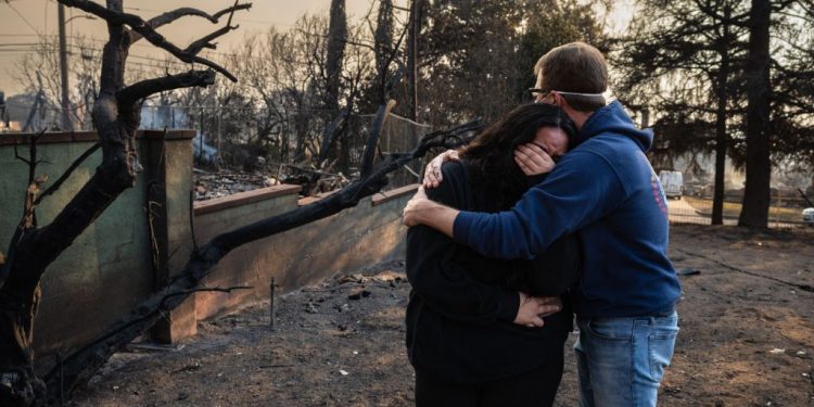 Was man jemandem sagen sollte, der bei den Waldbränden in Kalifornien alles verloren hat