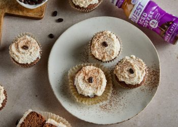 Rezept für Mokka-Eiskaffee-Cupcakes von Quest