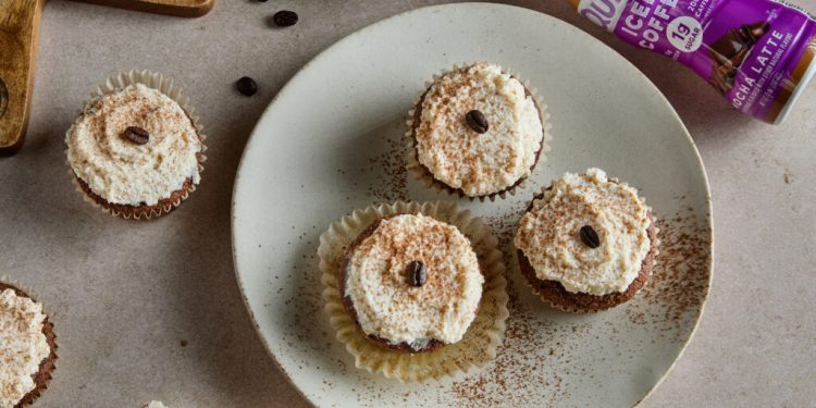 Rezept für Mokka-Eiskaffee-Cupcakes von Quest