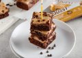 Rezept für Chocolate Chip Cookie Dough Brownies von Quest