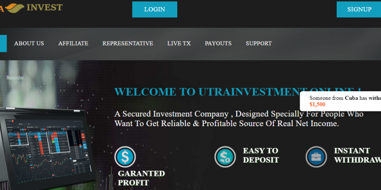 UTrainvestment Assessment 2024 – Betrugshelfer