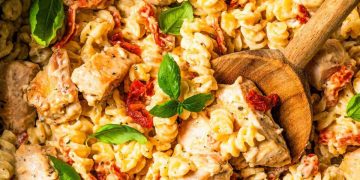 Heirate mich, Hühnchennudeln