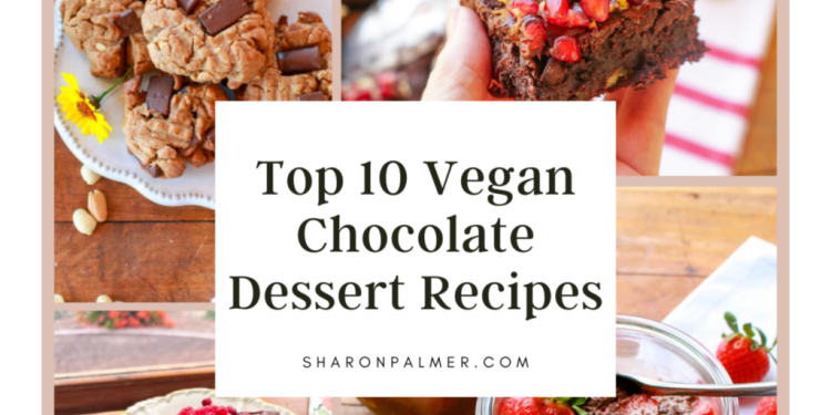 High 10 vegane Schokoladendessertrezepte