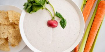 Radieschen Frischkäse Dip (Kinderfavorit!)