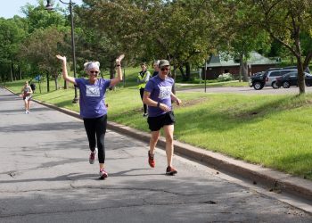 Laufen für eine Sache
