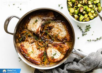 Creme Pilz Schweinekoteletts | Ketodiet Weblog