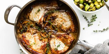 Creme Pilz Schweinekoteletts | Ketodiet Weblog