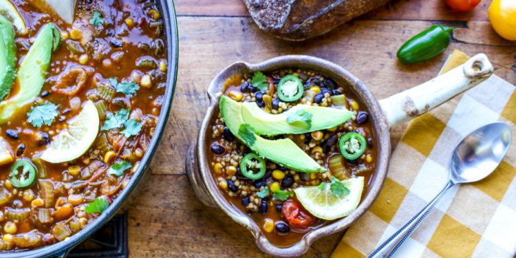 Texas Vegan Chili mit Sorghum