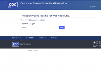Bundesgesundheitsagenturen entfernen Daten aus Web sites: Aufnahmen