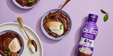 Quest Schokoladenmilchshake Protein Pudding Rezept