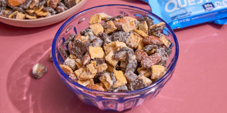 Quest -Überladung Cookie AUSBUCH SNACK SNACK MIX Rezept