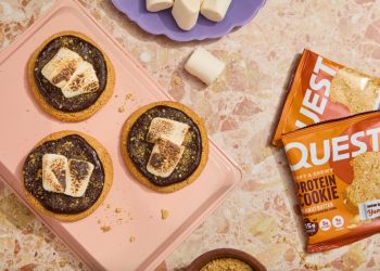 Quest Erdnussbutter S'mores Protein Cookies Rezept