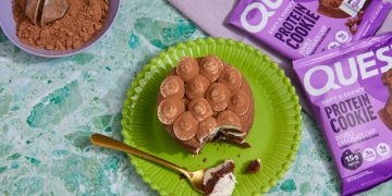 Quest Tiramisu Mini Double Chocolate Cookie Cake Rezept