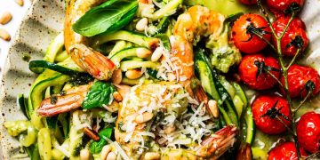 Pesto Zucchini -Nudeln | Schwächung