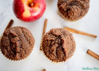 Kokosmehl Apfel -Zimt -Muffins (grainfrei)