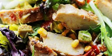 Chipotle Rooster Salat | Schwächung