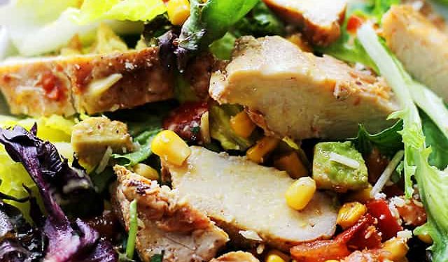 Chipotle Rooster Salat | Schwächung