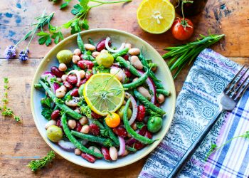 Provencal Bean Salat – Sharon Palmer, die pflanzliche Ernährungsberaterin, die angetrieben wird