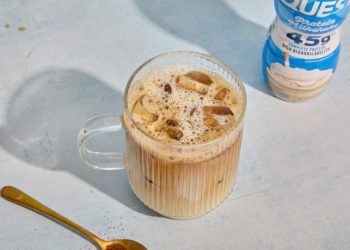 Quest -Vanille -Milchshake geschütteltes Espresso -Rezept