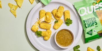 Quest Salsa Verde Mozzarella Sticks Rezept